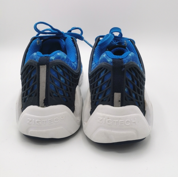 SIZE 2Y Reebok ZigTech Big N’ Fast EX Running Shoes VGUC - Picture 2 of 7